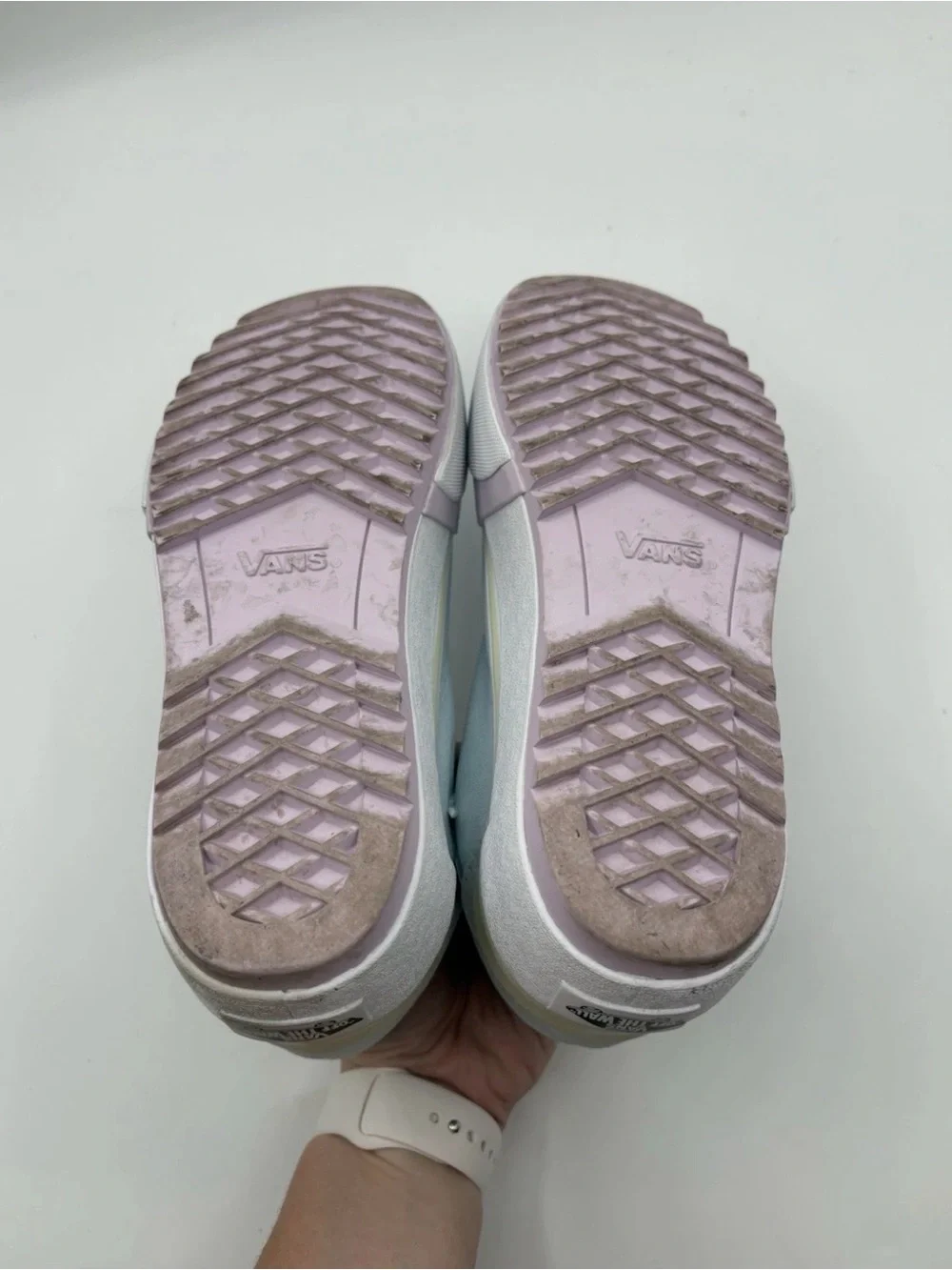 Vans Old Skool Stacked Platform Women's Size 8 Shoes Sneaker Pastel Blue